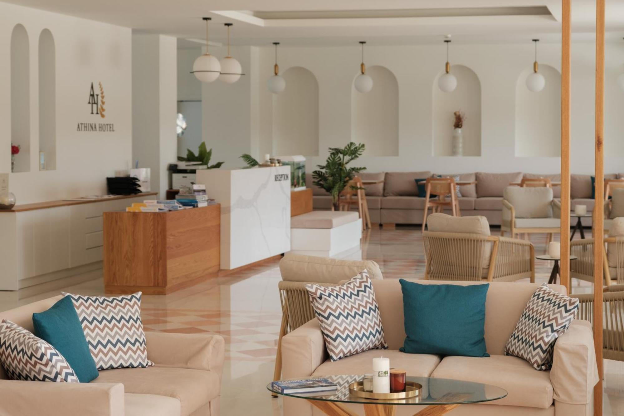Hotel Athina Agios Stefanos Avliotes  Eksteriør billede