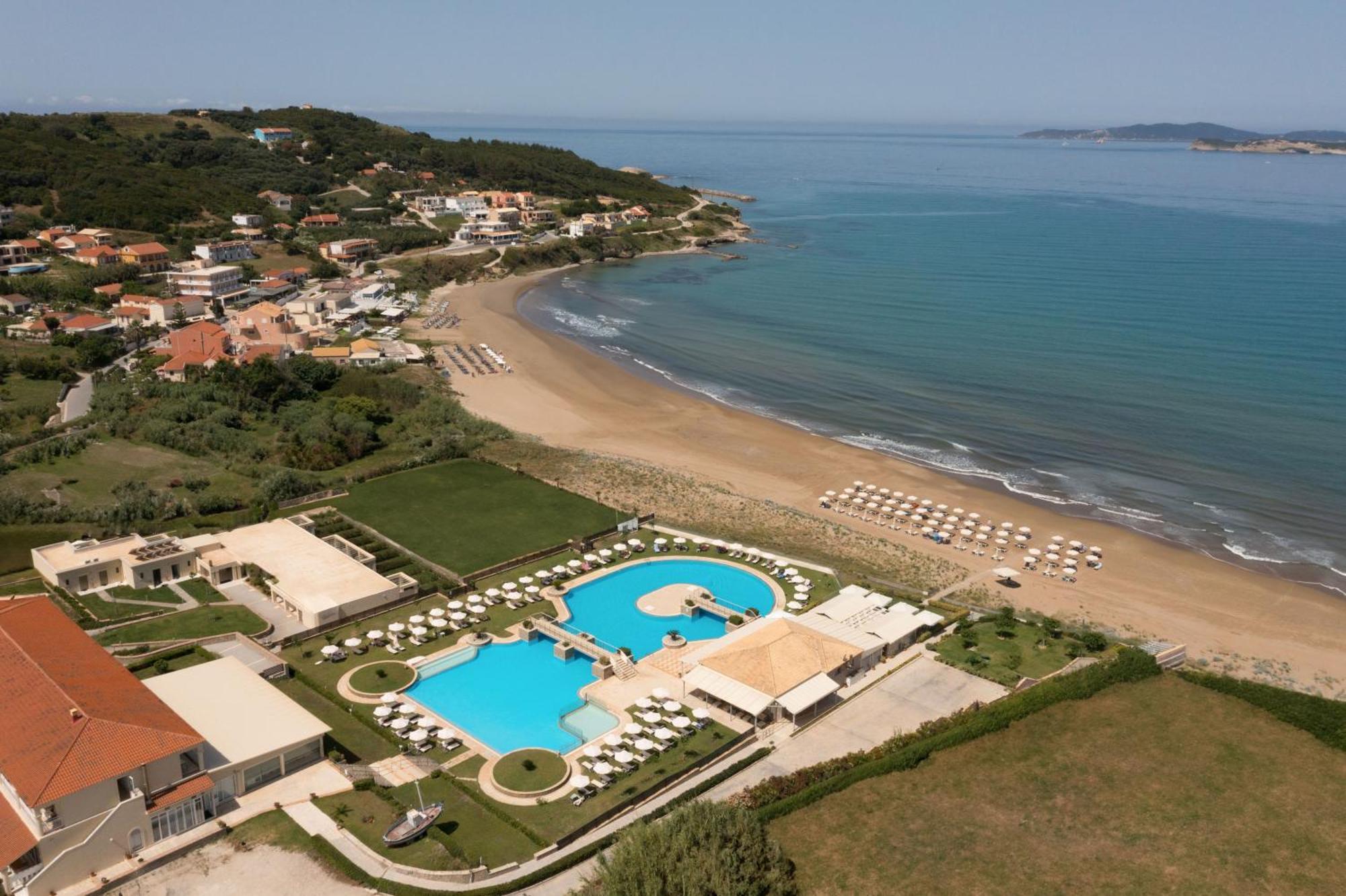 Hotel Athina Agios Stefanos Avliotes  Eksteriør billede